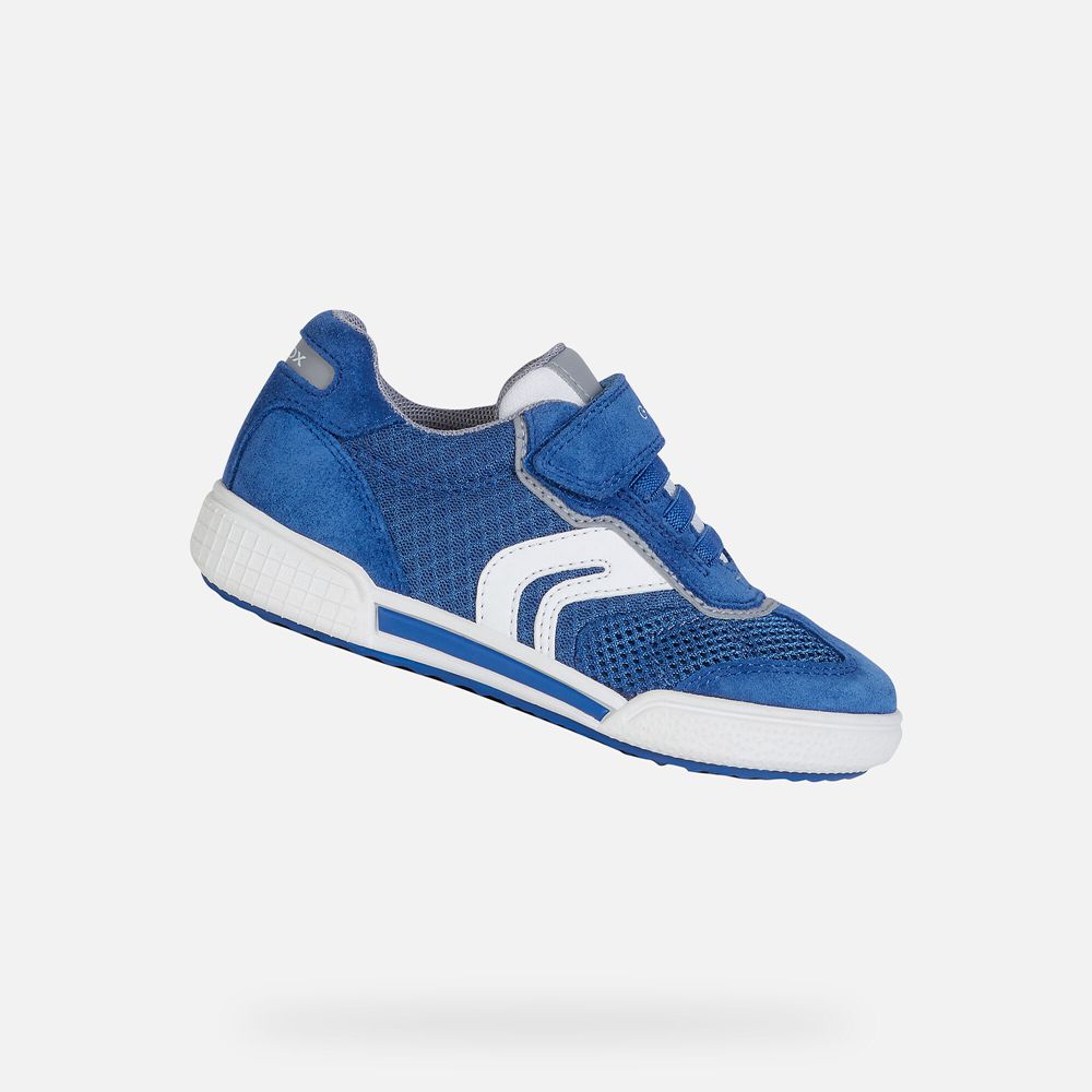 Geox Sneakers Blue Poseido - Geox Boys Shoes - HQMVJK812